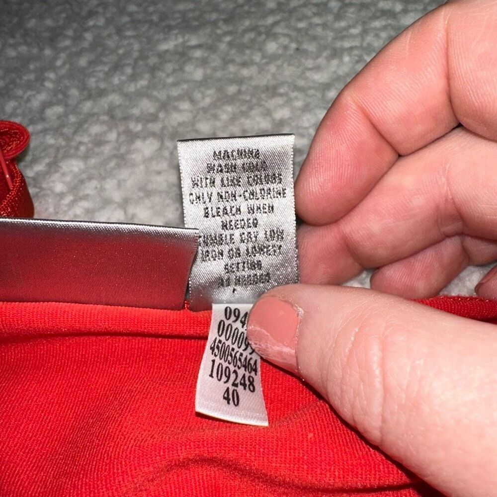 Chicos Women’s Solid Red Adjustable Strap Tank To… - image 6